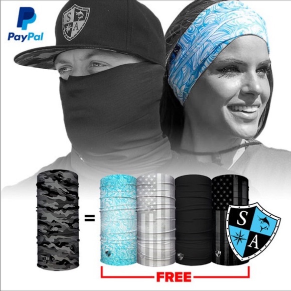 SA face shield face mask camo flag - Picture 1 of 5